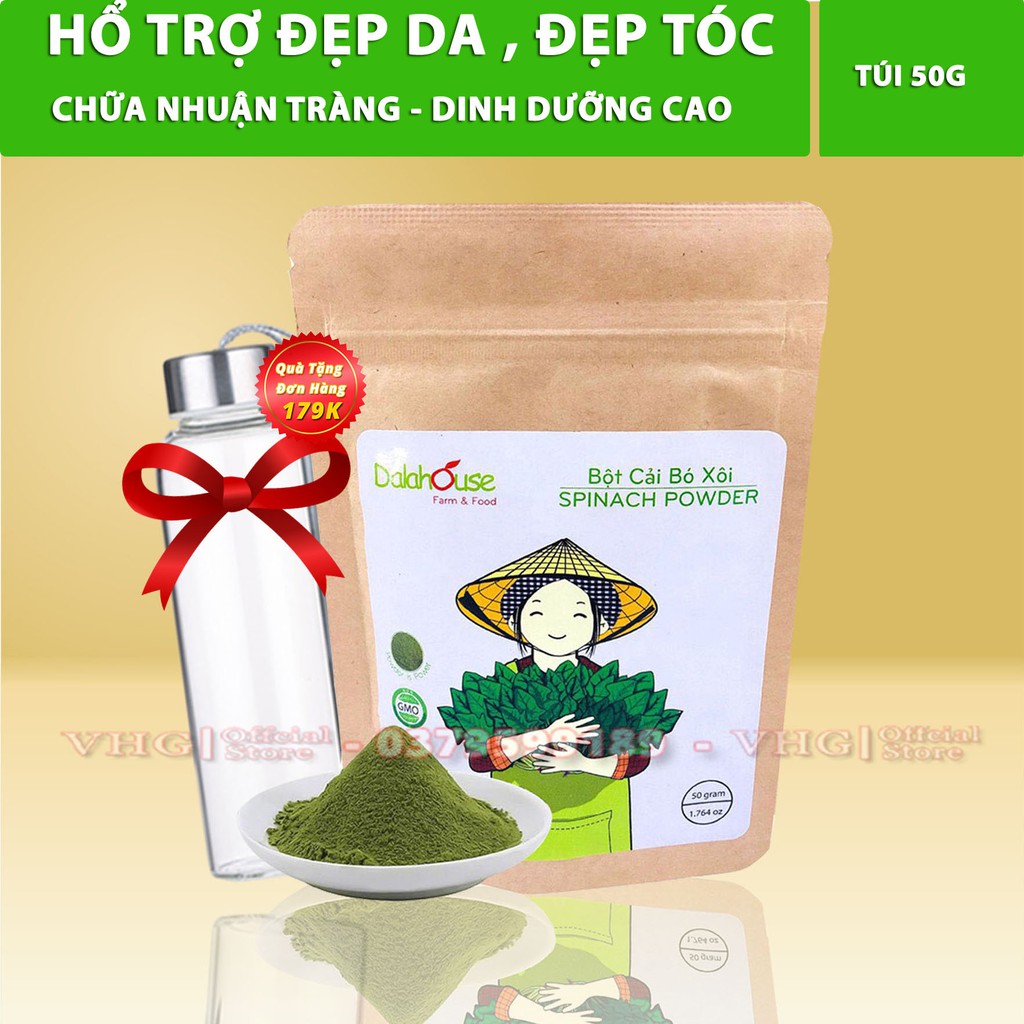 Bột Cải Bó Xôi Dalahouse 50G