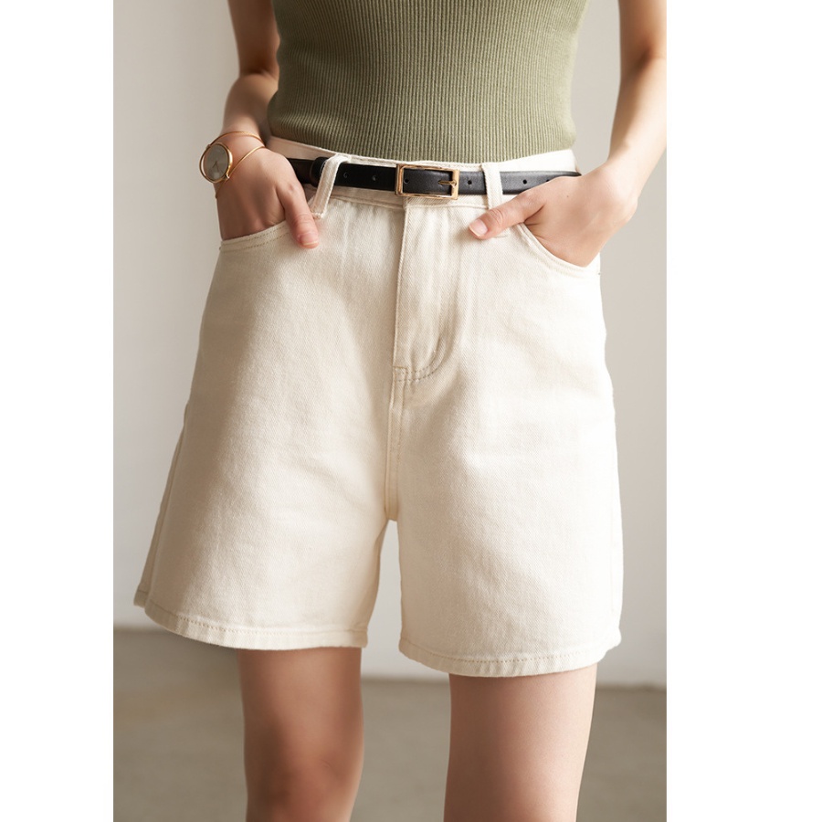 Quần Lửng Ngố Kaki Lưng Cao, Quần Short Mùa Hè Form Ullzang Có Bigsize 70kg