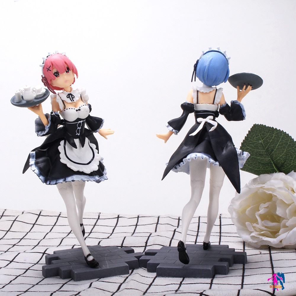 Mô Hình Figure Rem Ram Hầu Gái - RE: ZERO Tỉ Lệ 1/7 (NOBOX)