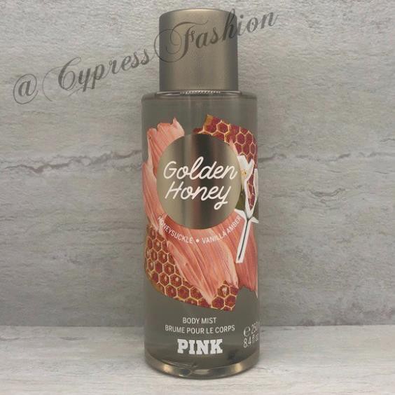 [Auth] Xịt thơm lưu hương toàn thân Victoria’s Secret Pink - Golden Honey 250ml - 3WICK STORE