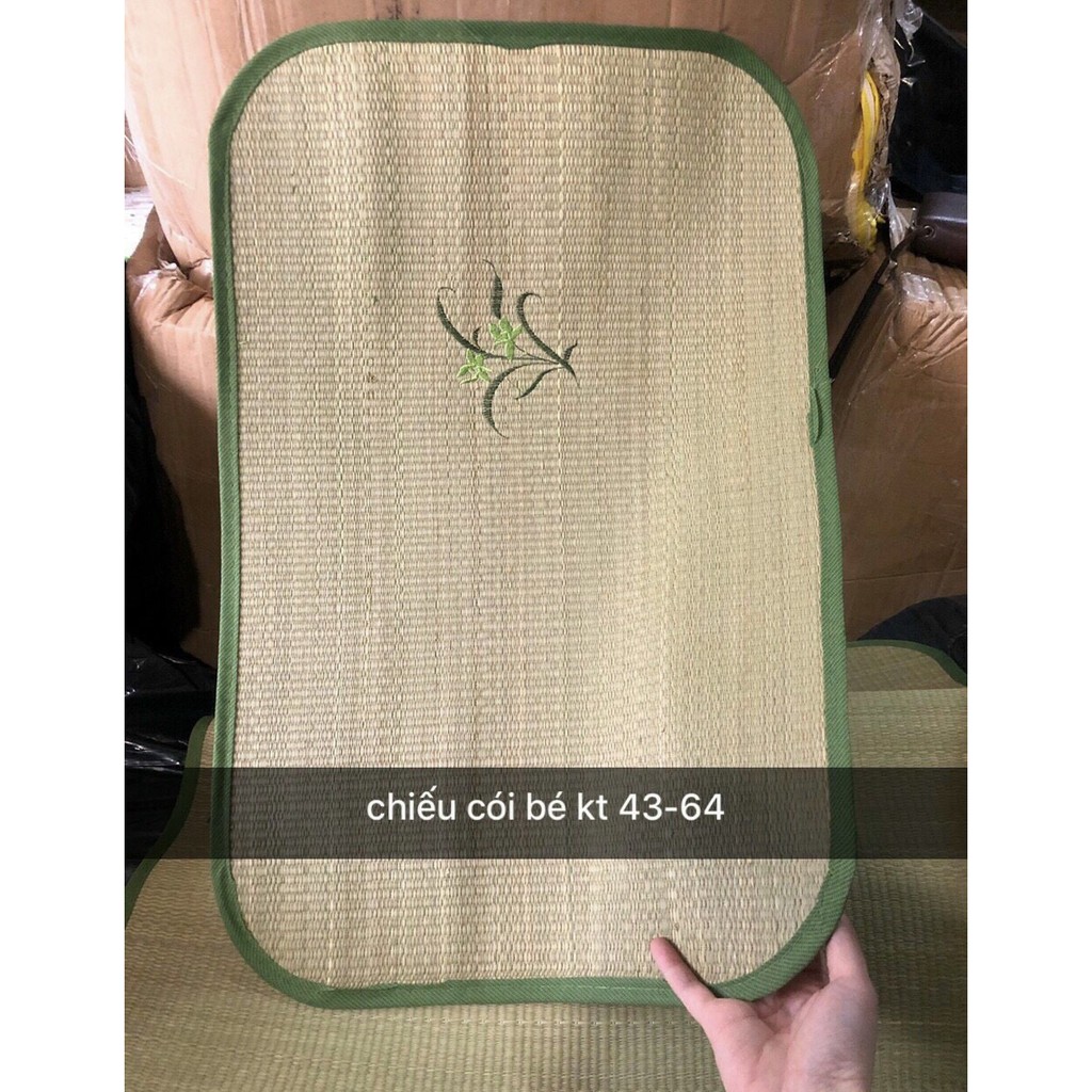 Chiếu cói cho bé sơ sinh, chiếu cói trải nôi, nằm võng, lót giường cho bé nằm mùa hè, thoáng mát - Mami & Babi