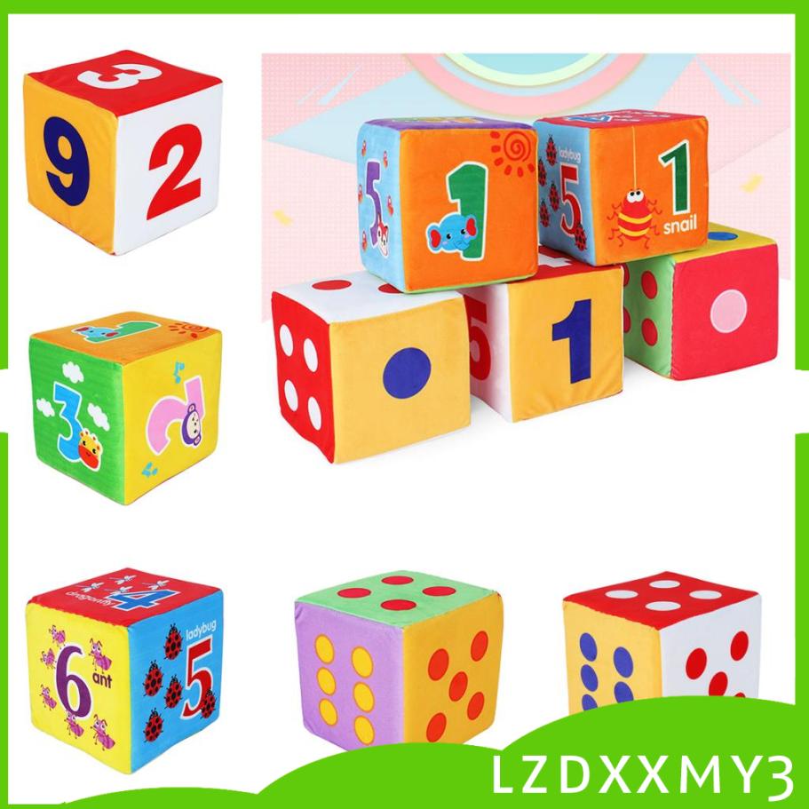 HOT Jumbo Foam Playing Dice Game Carnival School Supplies 6 Inch Dot Dice