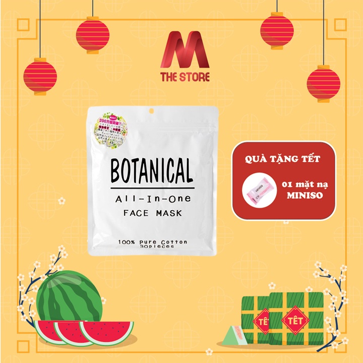 Mặt Nạ Dưỡng Ẩm Botanical All In One Face Mask Nhật Bản