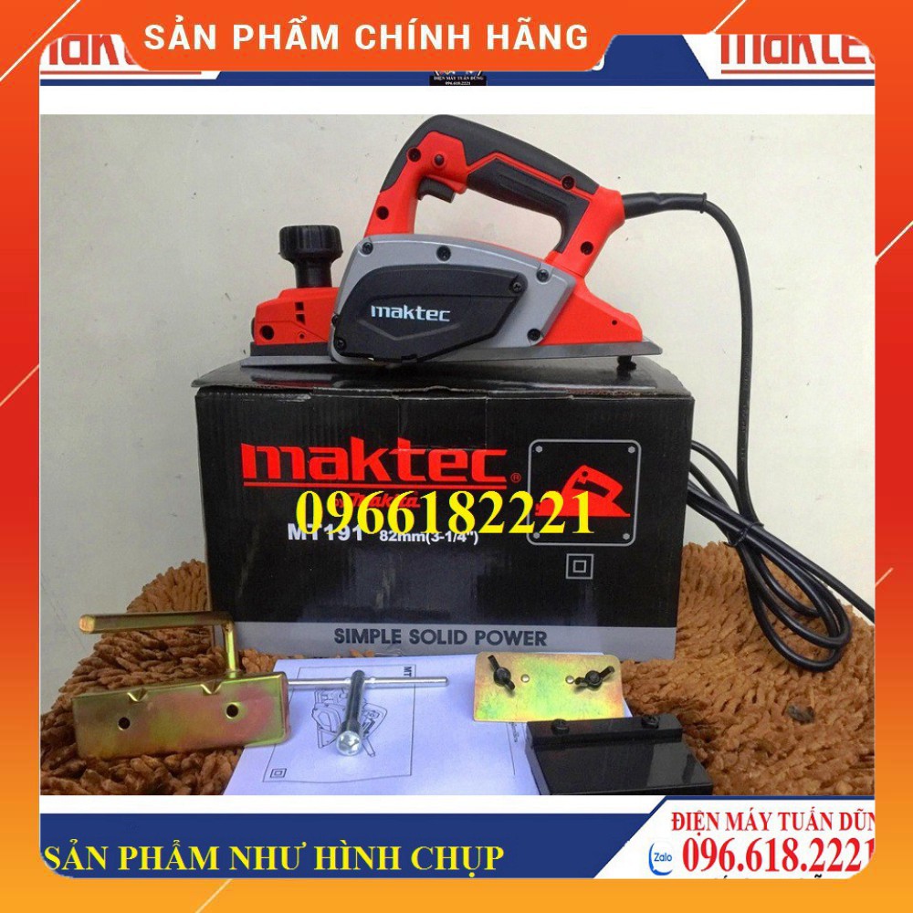 [CHÍNH HÃNG] Máy bào gỗ Maktec MT191_TẶNG KÈM PHỤ KIỆN [CAM KẾT CHÍNH HÃNG]