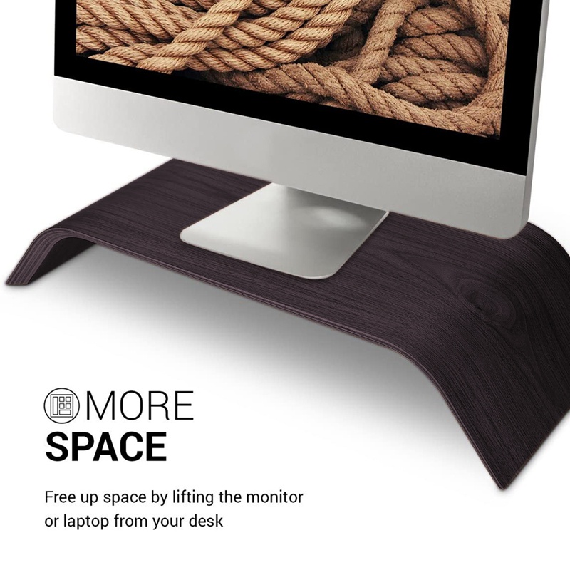 Giá Đỡ Màn Hình Máy Tính / Tv / Laptop Bằng Gỗ Để Bàn Tiện Dụng | BigBuy360 - bigbuy360.vn