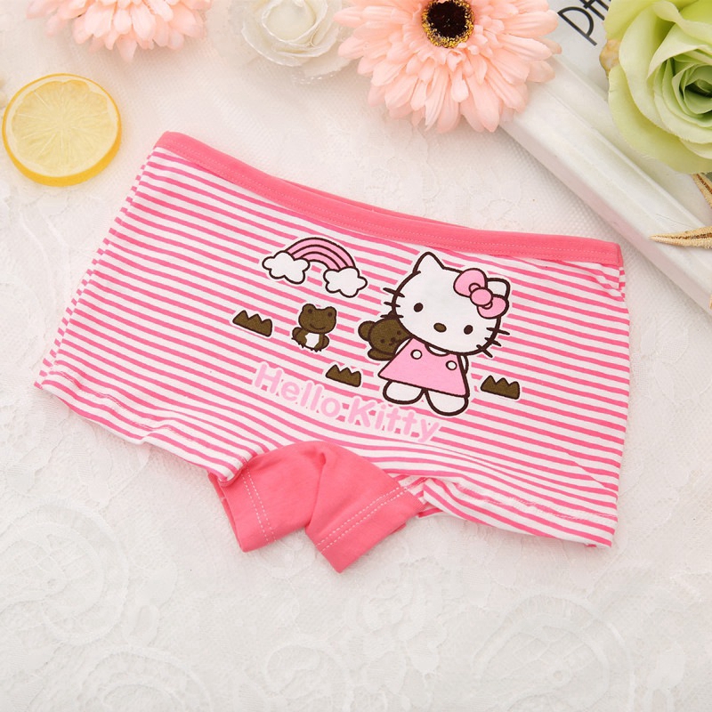 1 Quần Lót Cotton Hello Kitty Cho Bé Gái