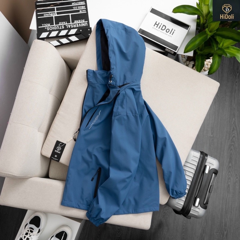 Áo gió nam áo khoác gió nam tráng bạc hai lớp chống nước  thu đông- namdaishop