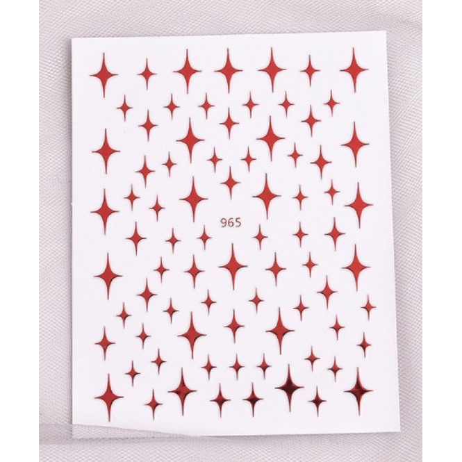 Stirkes tấm hình dán móng trang trí móng tay nail