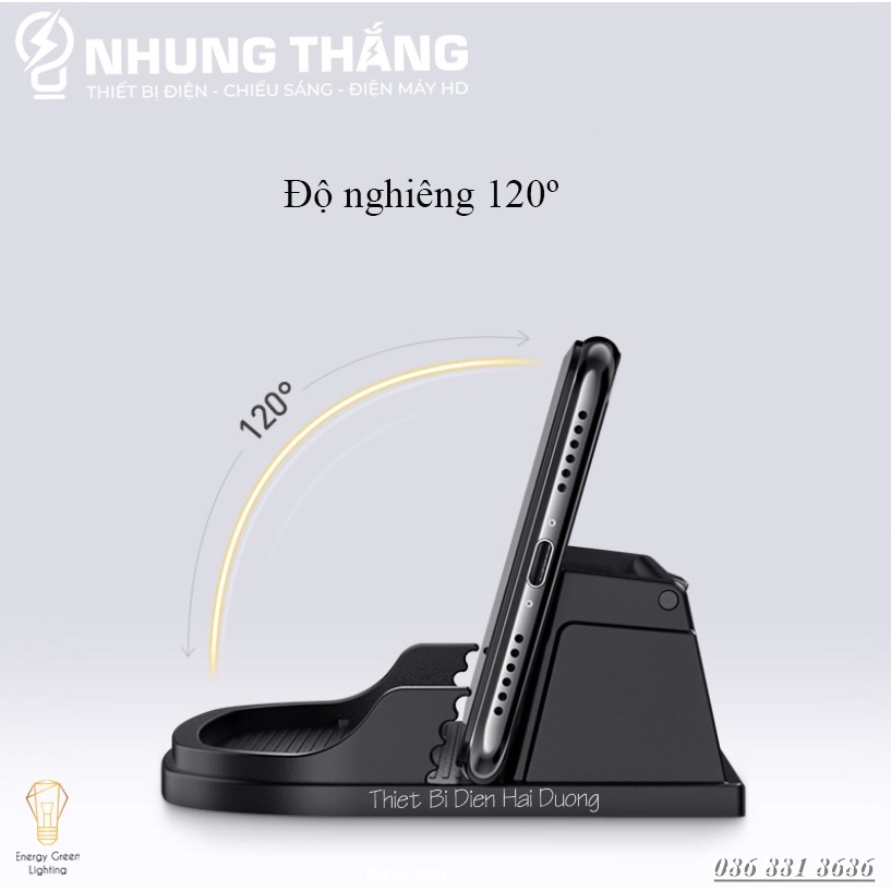 Giá Đỡ Điện Thoại Trên Ô tô , Giá Kẹp Điện Thoại Ô tô SD-1028 Hiện Số điện thoại - Độ Nghiêng 120 Độ, Chống Rung