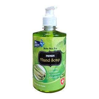 Nước rửa tay khử mùi Mr.Fresh 500ml HƯƠNG CHANH SẢ