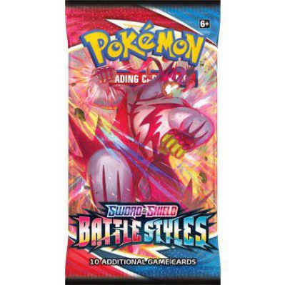 Pack Lẻ Thẻ Bài Pokemon TCG Sword & Shield Battle Styles Chính Hãng Mới 100% S020