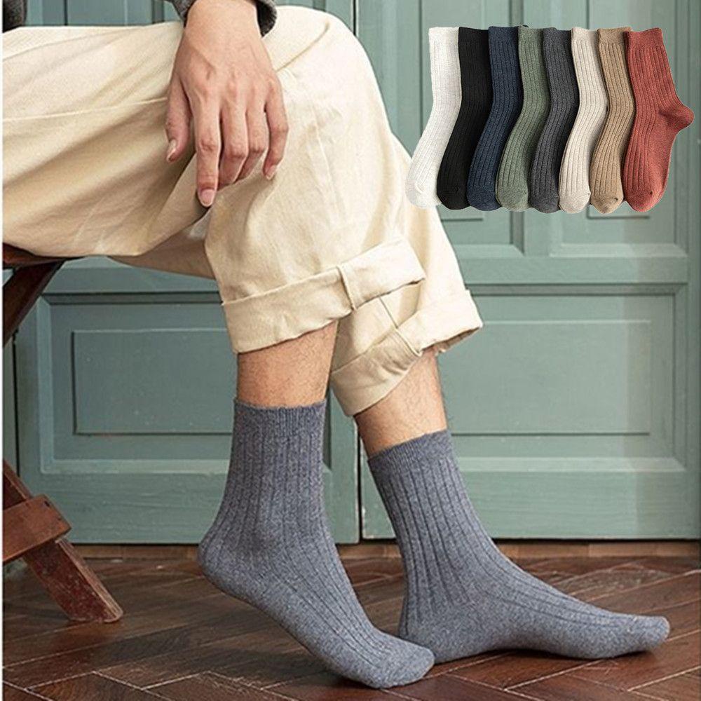 YVE Vớ Cotton Mềm Không Đường May Thoáng Khí Cho Nam Và Nữ