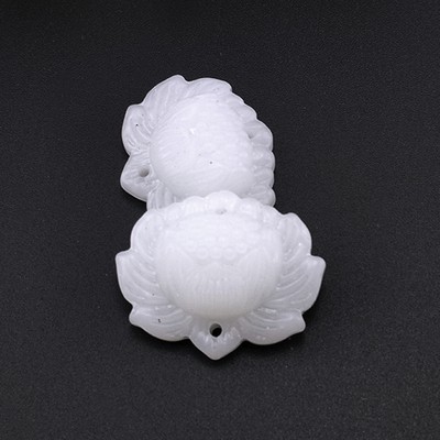 Ngọc bội hoa sen 24*30mm