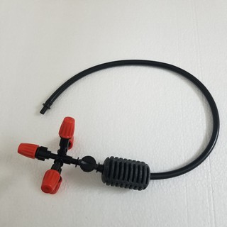 Béc phun sương 5 hướng, 5 tia, 5 cửa kèm Van chống gỉ, bù áp, chống nhỏ giọt + đối trọng + khởi thủy ren 4/7