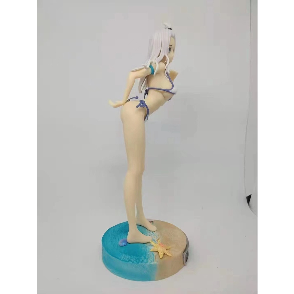 Mô Hình Nhân Vật Erza Scarlet Mirajane Strauss Mặc Bikini 28cm
