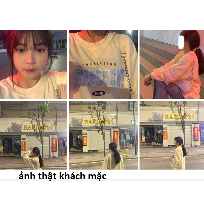 【Keroro】Áo sweater in chữ nỉ cotton hàn quốc full size | BigBuy360 - bigbuy360.vn