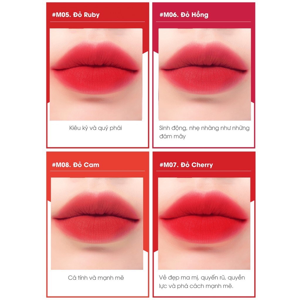 Son Lì Coringco Bonny Lipstick Matte Chính Hãng | BigBuy360 - bigbuy360.vn