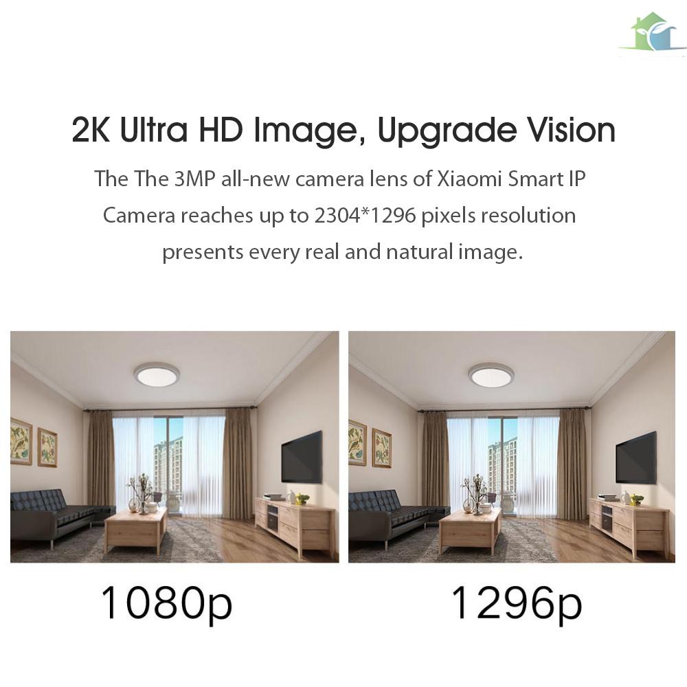 Camera An Ninh Thông Minh Xiaomi Mijia PTZ 2K 3MP AI Có Tầm Nhìn Đêm MJSXJ09CM