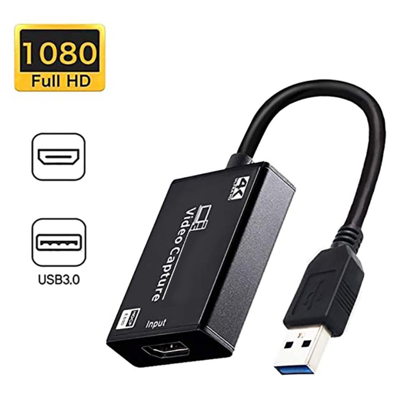 Bộ Thu Hình Hình Ảnh Video HDMI 4K 1080p 30fps HDMI 4K Cổng USB 3.0