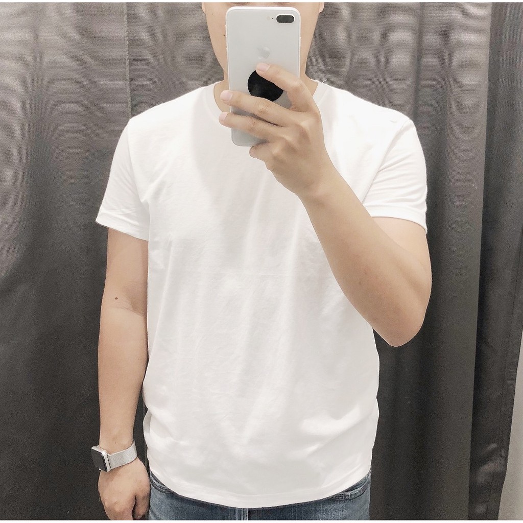 Áo thun nam cổ tròn ngắn tay dáng slimfit, chuẩn thiết kế hàn quốc, cực tôn dáng, lịch sự, trẻ trung(ACT) | BigBuy360 - bigbuy360.vn