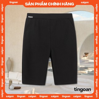 [Mã BMLT35 giảm đến 35K đơn 99K] Quần biker short đen co giãn BIKER SHORT/BL