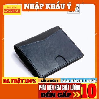 [DA THẬT 100%] Ví nam/Ví da thật cao cấp mỏng gọn Rainbow RBMLW 007