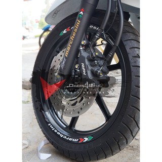 🏍 Tem Dán Vành (Mâm) Xe 3M Phản Quang MARCHESINI 🏍