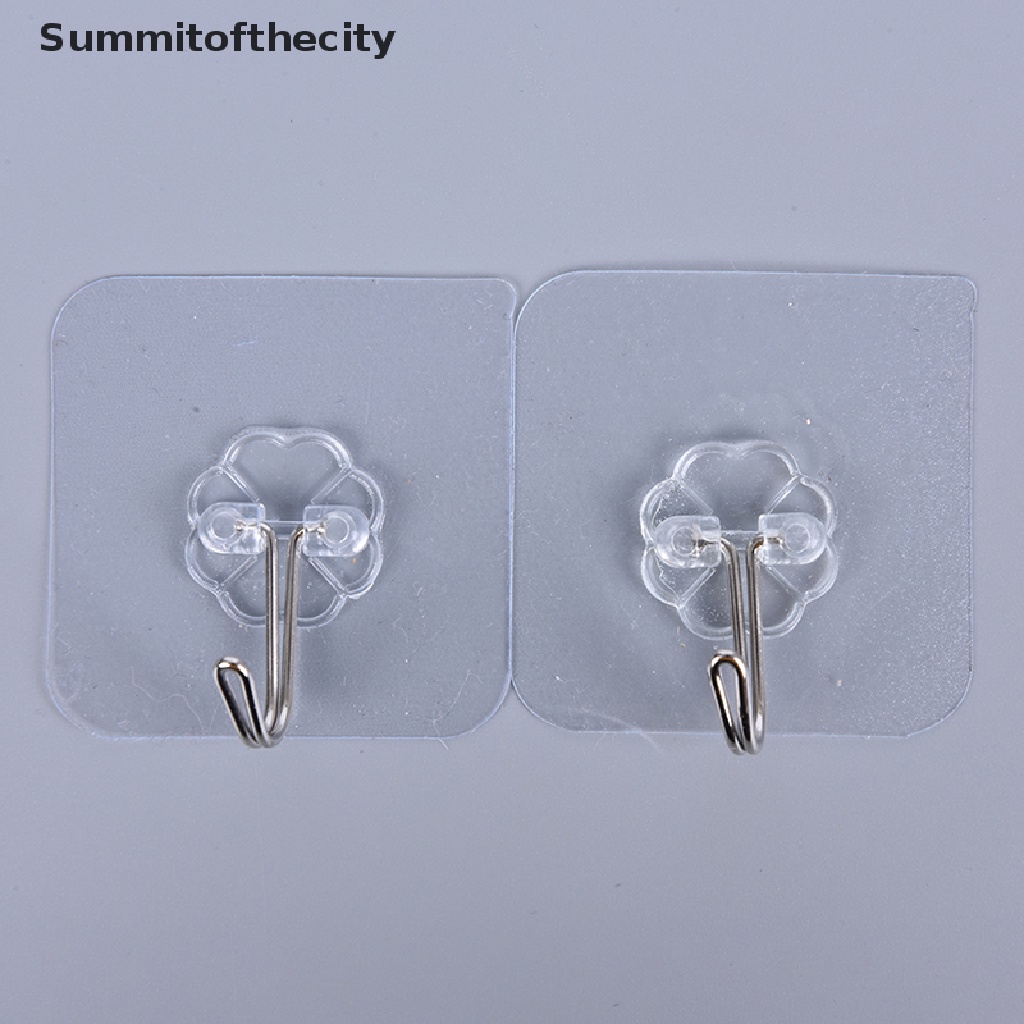 1 Móc Treo Đồ Có Giác Hút Trong Suốt Chắc Chắn Tiện Dụng Cho Phòng Tắm / Nhà Bếp