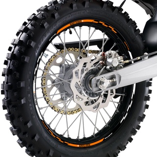 Sticker phản quang dán viền bánh xe mô tô ktm 690 adv 790/990/1190/1290 super adventure exc 250 450
