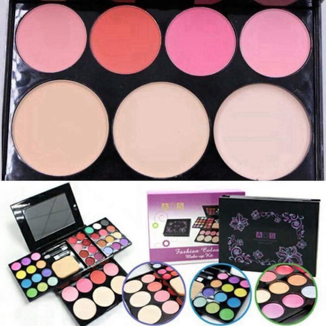 [qa3004] Bộ trang điểm chuyên nghiệp đầy đủ phấn mắt,nền, má hồng, son môi, tán mày0 | BigBuy360 - bigbuy360.vn
