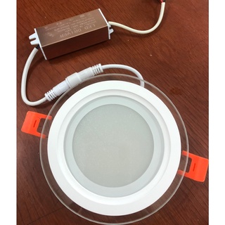 Đèn led âm trần viền kính cao cấp - ánh sáng 3 chế độ 9w