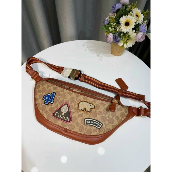 Belt Bag Coach unisex chuẩn auth