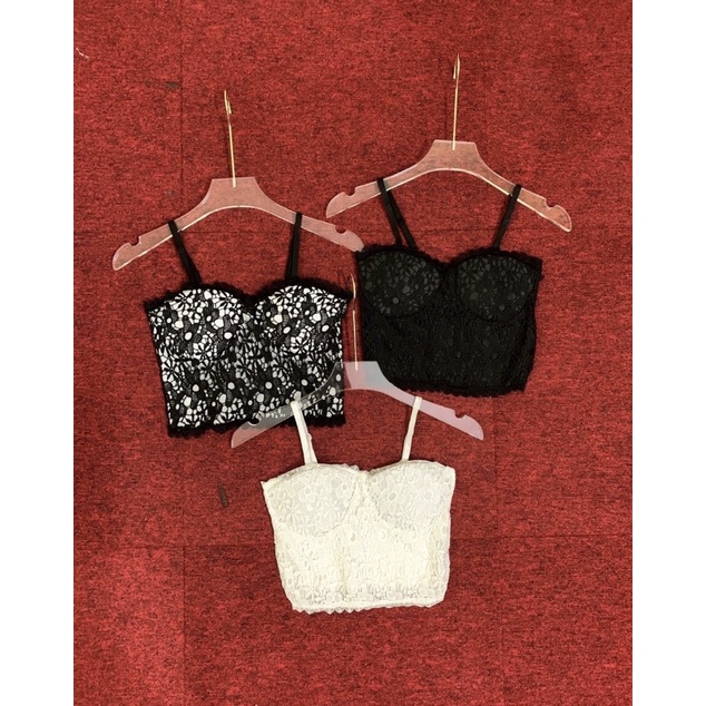 Áo bra ren dạng quây -áo 2dây 2 lớp đệm ngực hàng QC