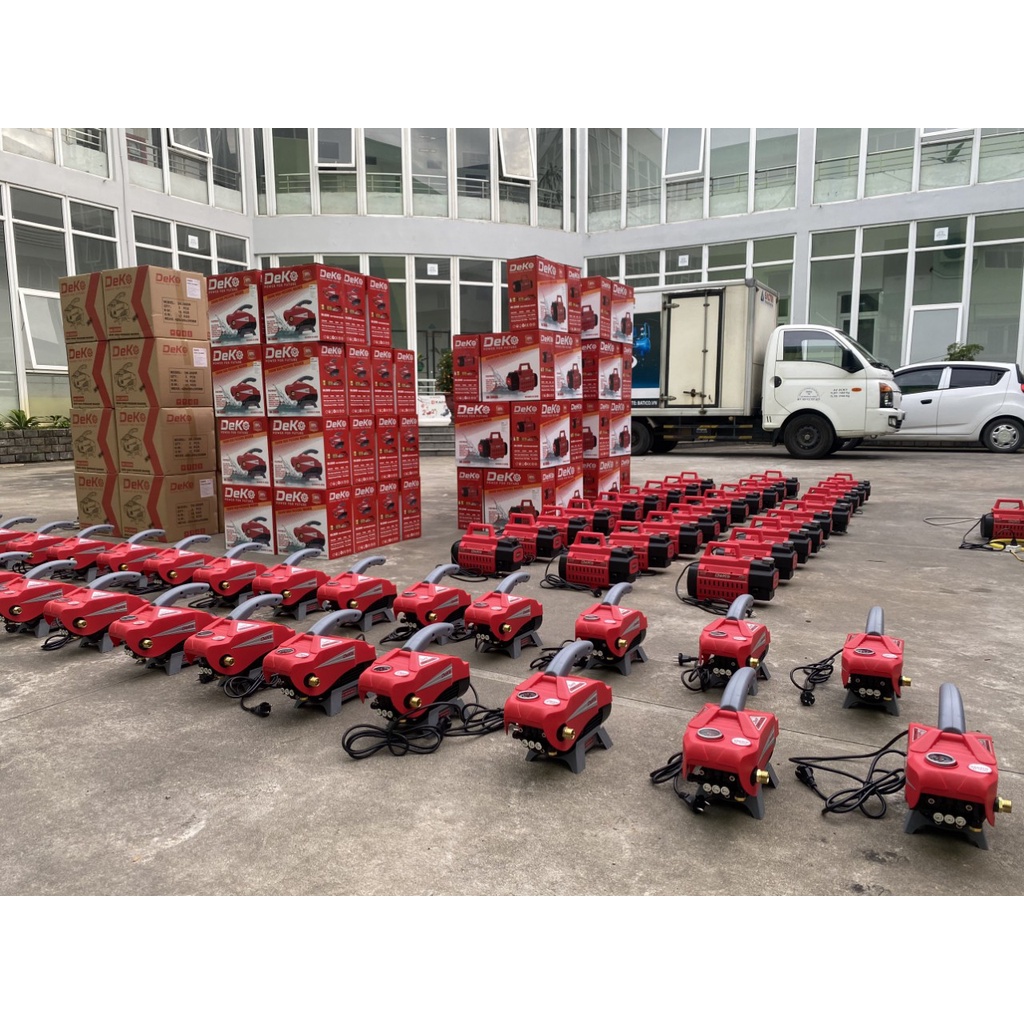 Máy rửa xe gia đình áp lực cao DEKO 2800W DK2800 - Máy rửa xe chính hãng bảo hành 24 tháng