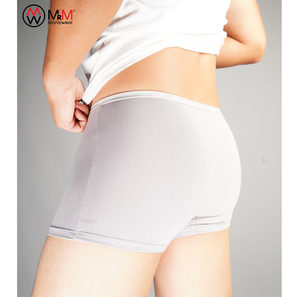 Hộp 3 quần lót nam Boxer sợi tre Bamboo tự nhiên kháng khuẩn thấm hút mồ hôi MRM Manlywear- CB3BXCNBB