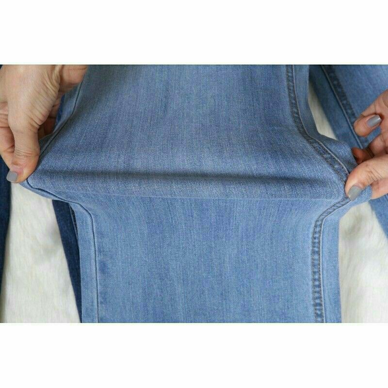Quần Bò Ống Rộng ,Quần Collutes Jeans Trơn Tua Rua Gấu VNXK, Quần Bò jean  Nu Xinh Xắn