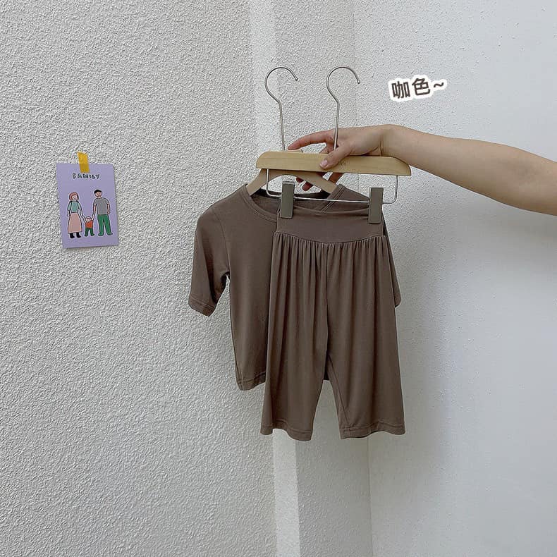 Bộ Cotton Bé Trai Bé Gái, Combo 3 Bộ Cotton Mềm Quần Cạp Cạp Cao Chống Lạnh Bụng Cho Bé