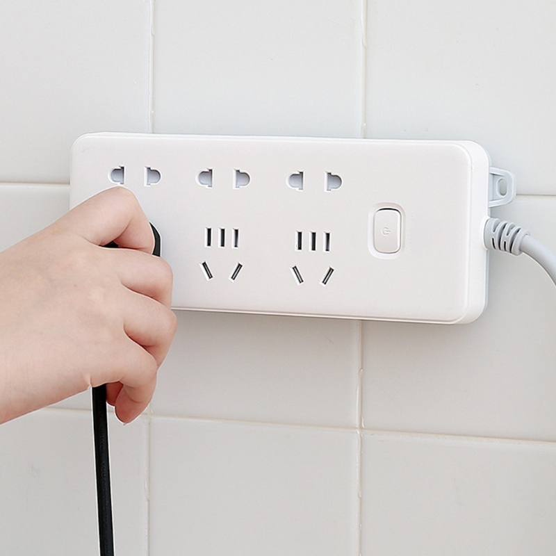 Giá Đỡ Ổ Cắm Điện Gắn Tường Tự Dính Tiện Dụng