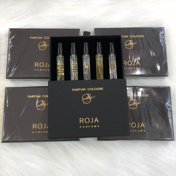 [CHUẨN AUT]  Set Nước Hoa Mini Roja Parfums 5 Mùi 10ml