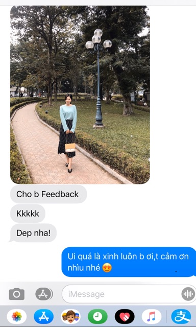 Chân váy dài đuôi cá chấm bi màu đen MV04 | BigBuy360 - bigbuy360.vn