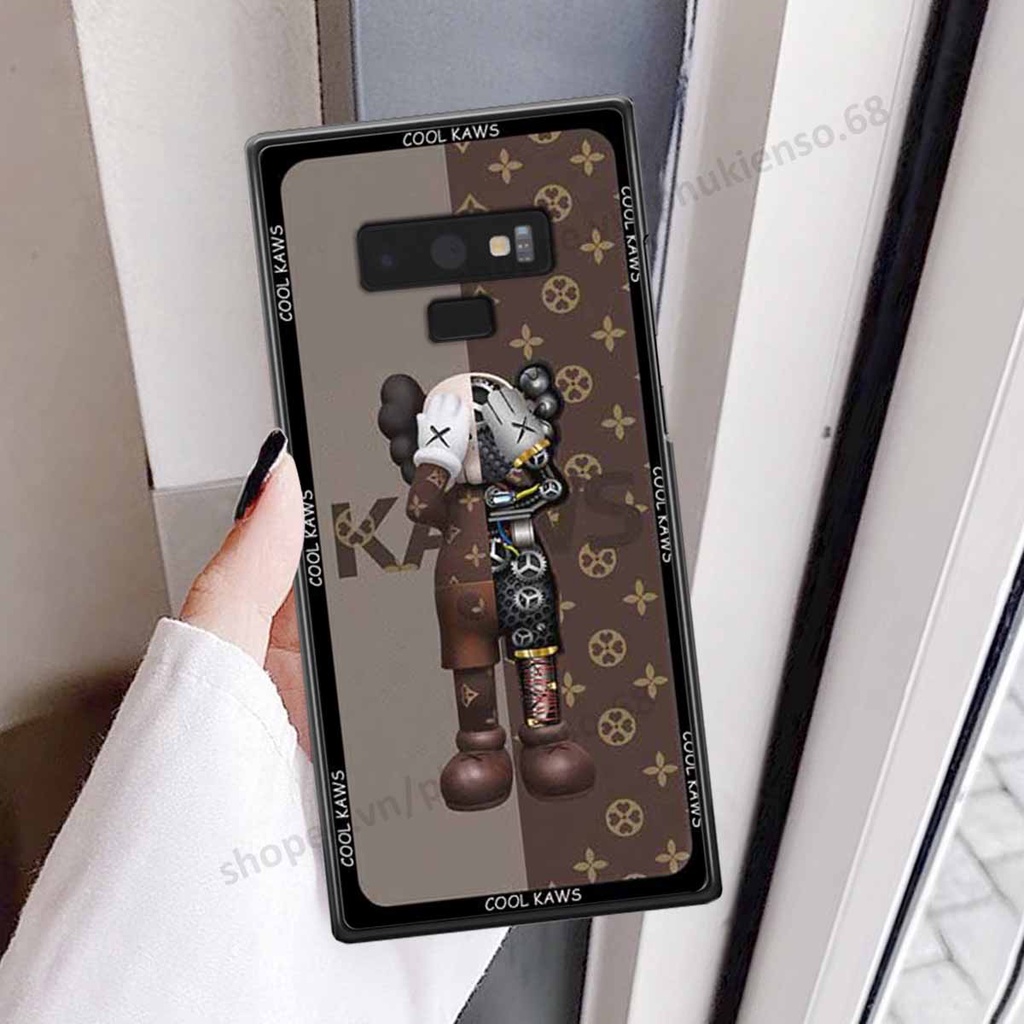 Ốp lưng điện thoại Samsung Note 9 in hình gấu bear, kaws, doremon thời trang, ốp lưng cao cấp chất lượng