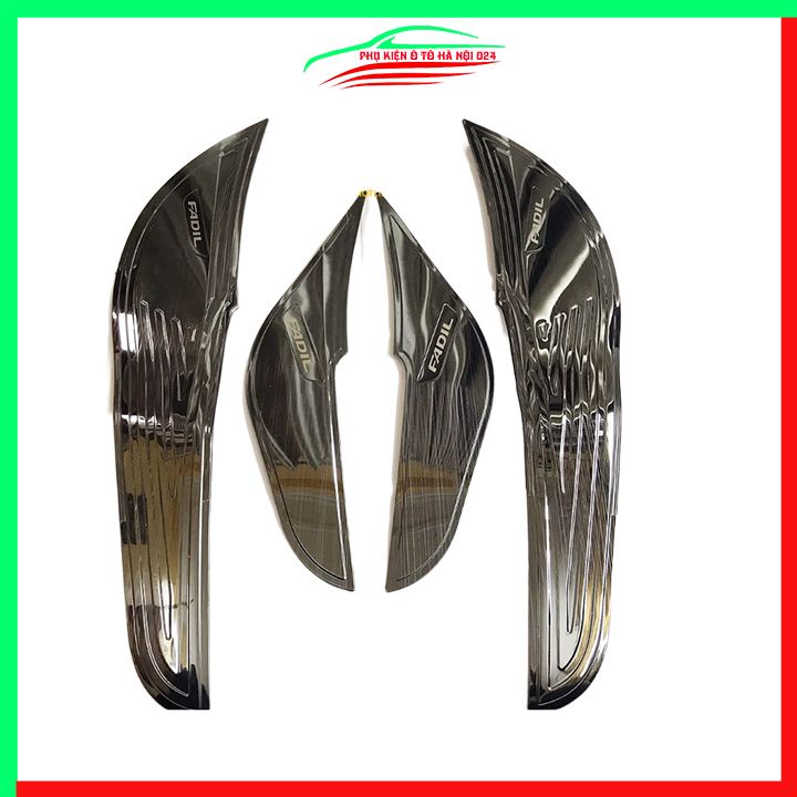Bộ ốp tapli Fadil 2019-2023 vân Titan chống xước va đập khi mở cửa và làm đẹp xe