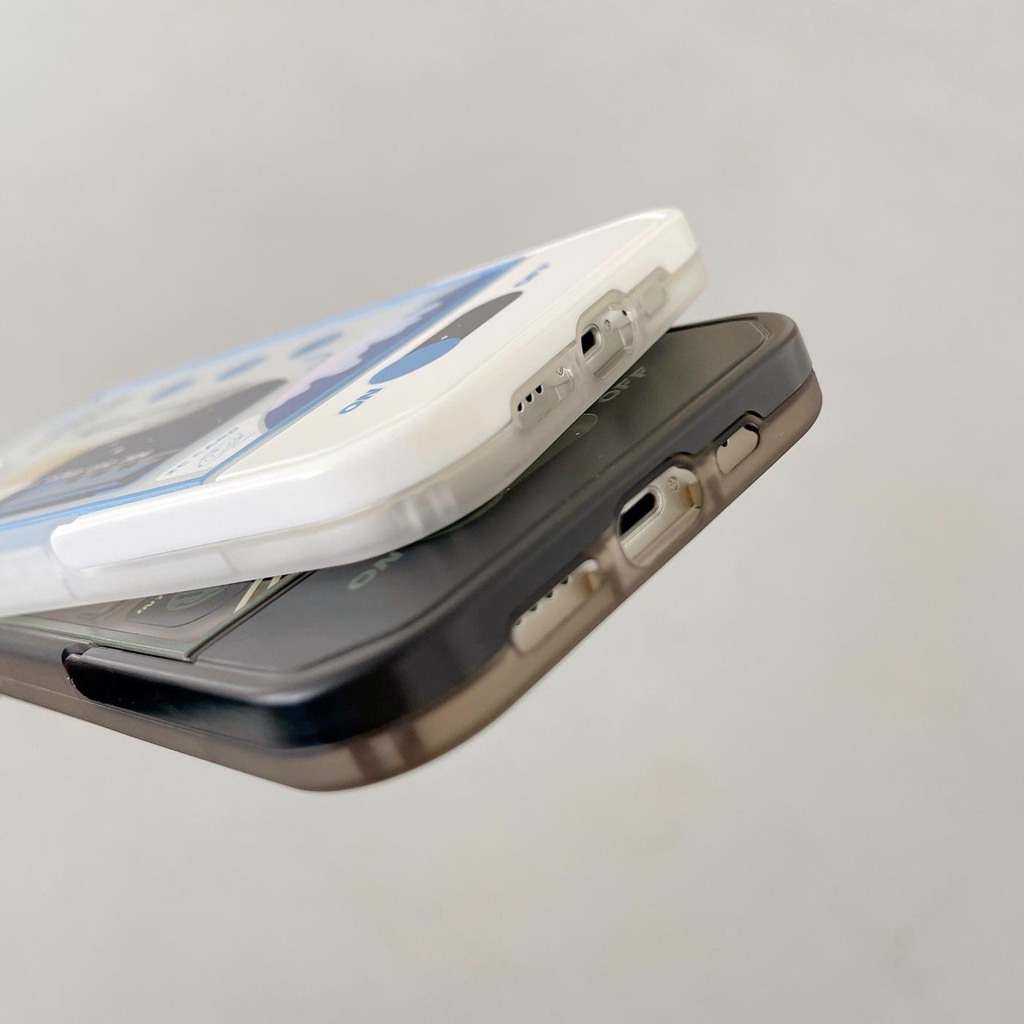 Ốp Điện Thoại Silicone Tpu Mềm Trong Suốt In Hình Hành Tinh Có Giá Đỡ Ẩn Cho iphone 13 12 11 pro xs max xr 7 / 8plus