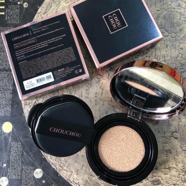 Phấn Nước Che Phủ Hoàn Hảo ChouChou Professional Magic Cover Cushion 21g | BigBuy360 - bigbuy360.vn