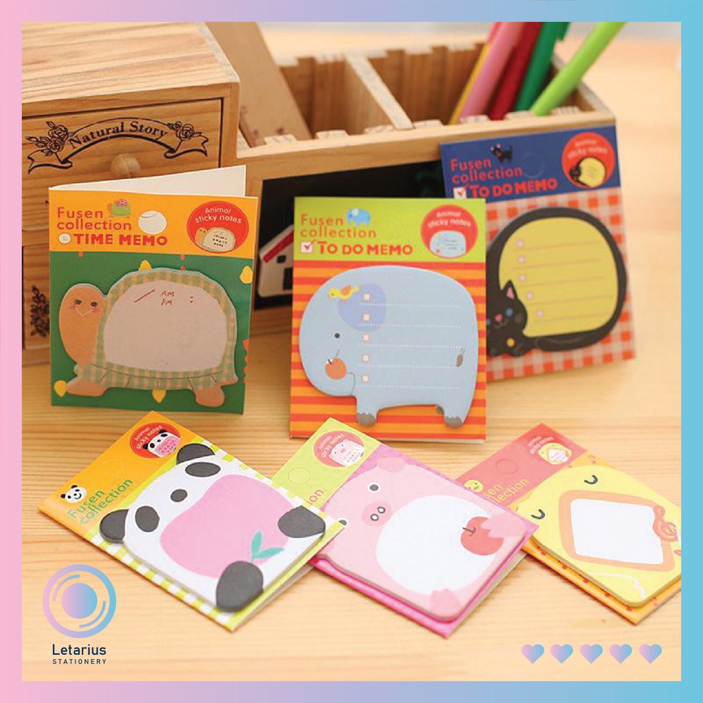 GIẤY NOTE HÌNH THÚ CUTE