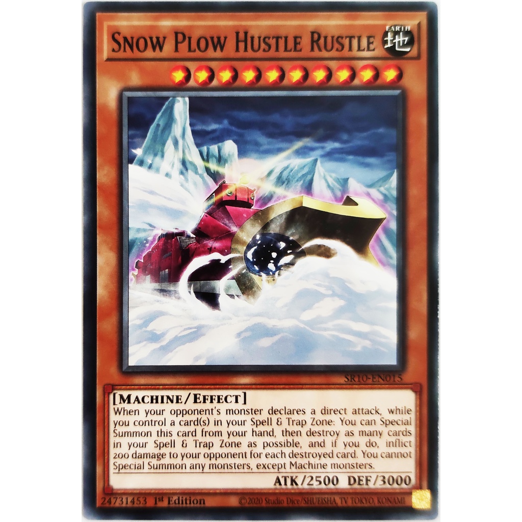 [Thẻ Yugioh] Snow Plow Hustle Rustle |EN| Common