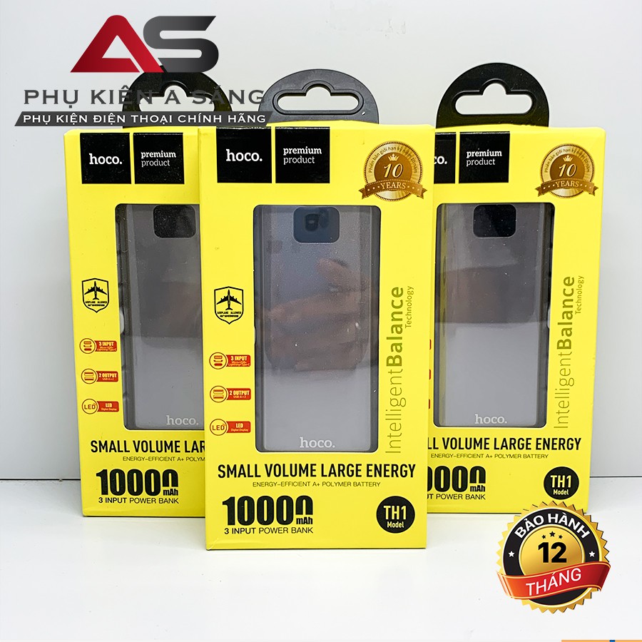 Sạc dự phòng hoco TH1 10.000mAh