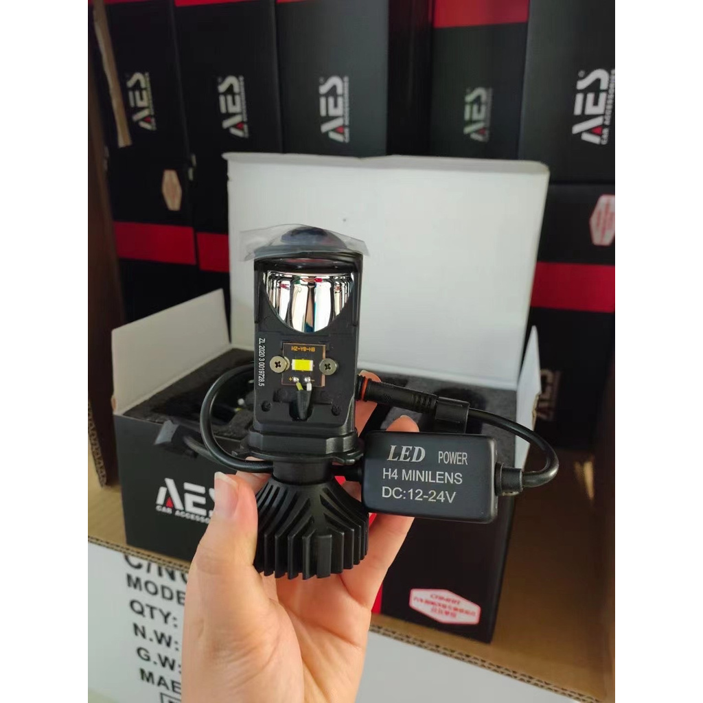 BI LED MINI AES H4 V3 version 2021 mới nhất.