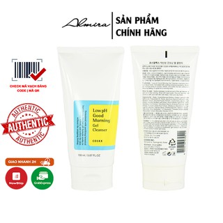 Sữa Rửa Mặt Cosrx Dạng Gel, Dịu Nhẹ Low PH Good Morning Gel Cleanser 150ml Chính Hãng Hàn Quốc