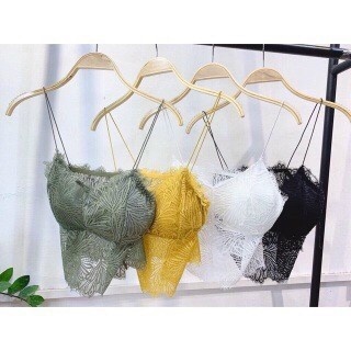 Áo bra ren 2 dây cao cấp dáng lửng BR9936